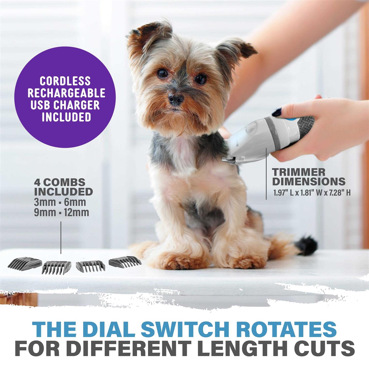 Paw Perfect Pet Hair Trimmer - Healthber