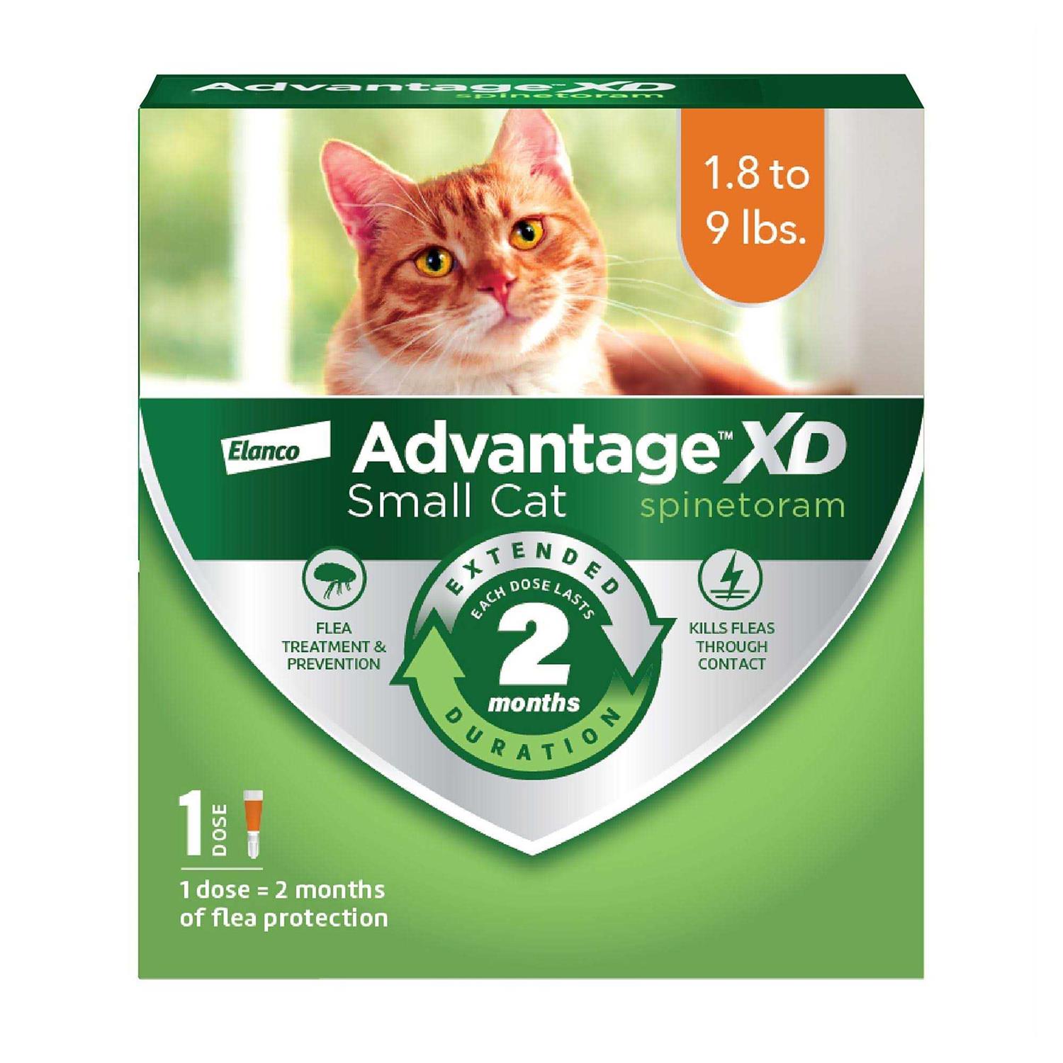Advantage XD Cat Flea Prevention & Treatment for Cats - Healthber