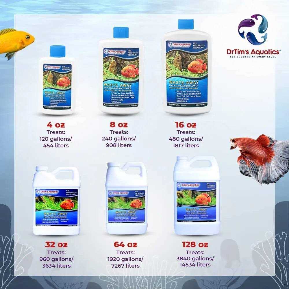 Dr. Tim’s Aquatics Waste Away Freshwater Aquarium Solution - Healthber