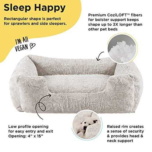 Best Friends by Sheri Soothe & Snooze Lounge Rectangular Dog Bed - Healthber