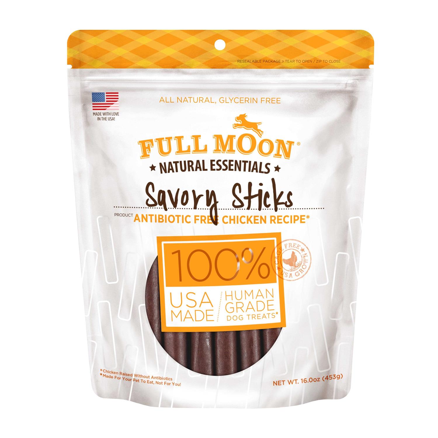 Full Moon Chicken Recipe Savory Sticks Dog Treats - Healthber
