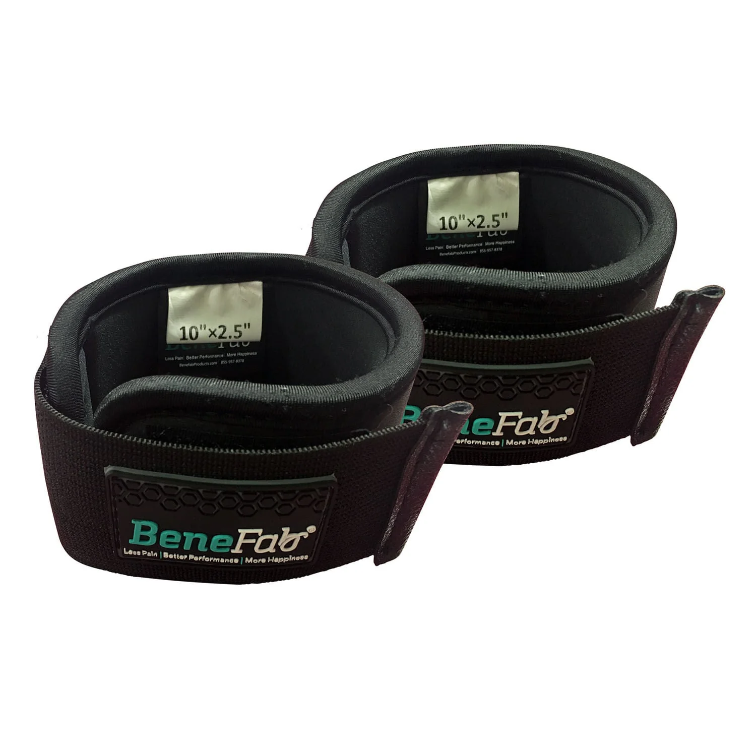 BeneFab Therapeutic Pastern Wraps, One Size, Black - Healthber