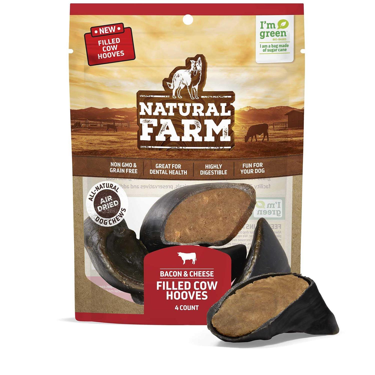 Natural Farm Cow Hooves Dog Treats - Healthber
