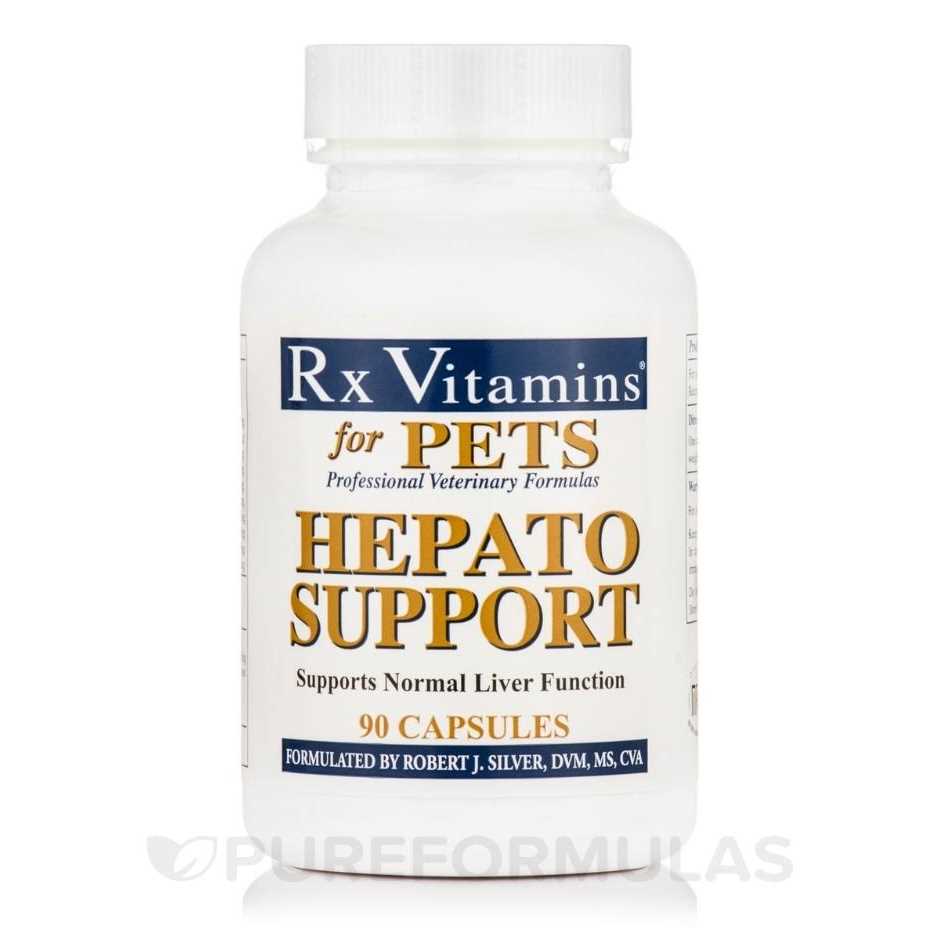 Rx Vitamins Liquid Hepato for Pets Chicken - Healthber
