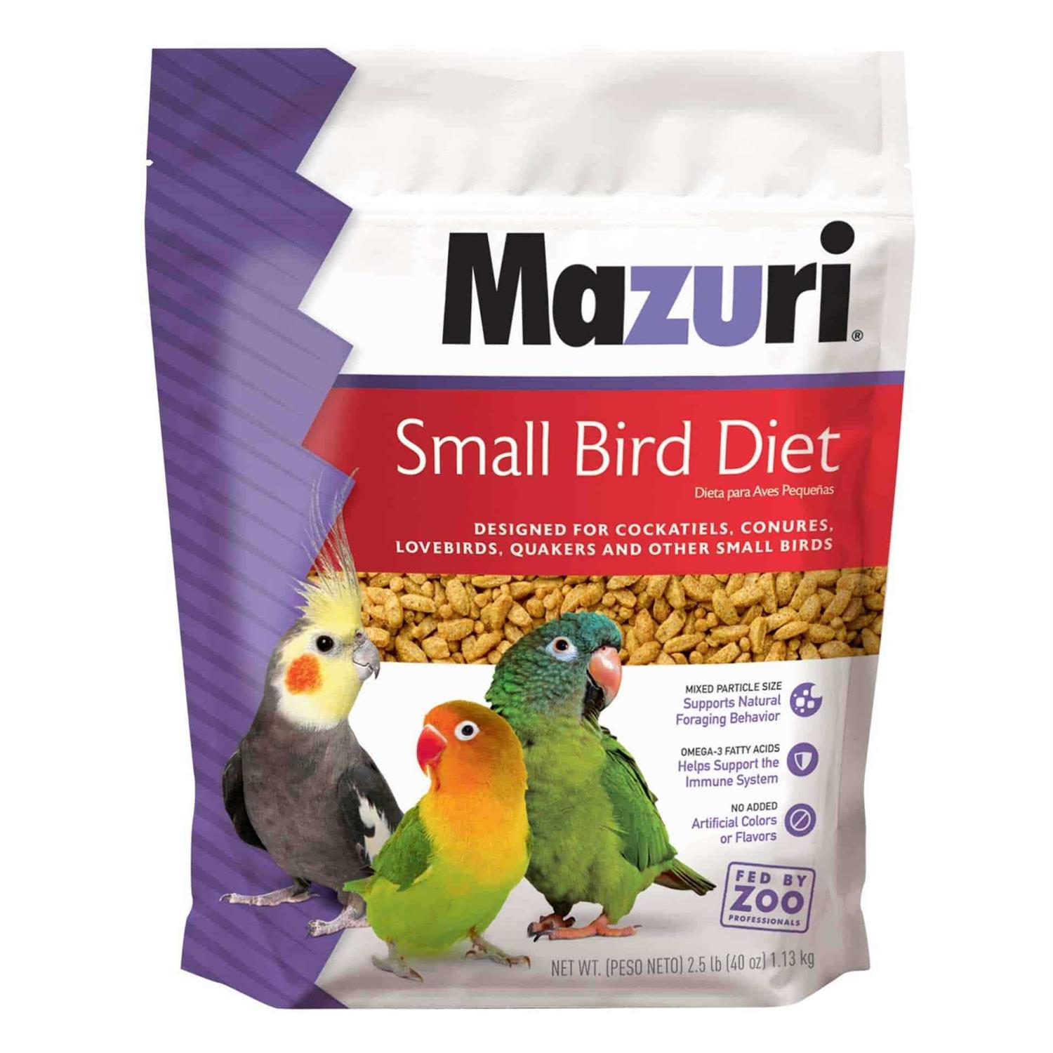 Mazuri Small Bird Diet Food - Healthber