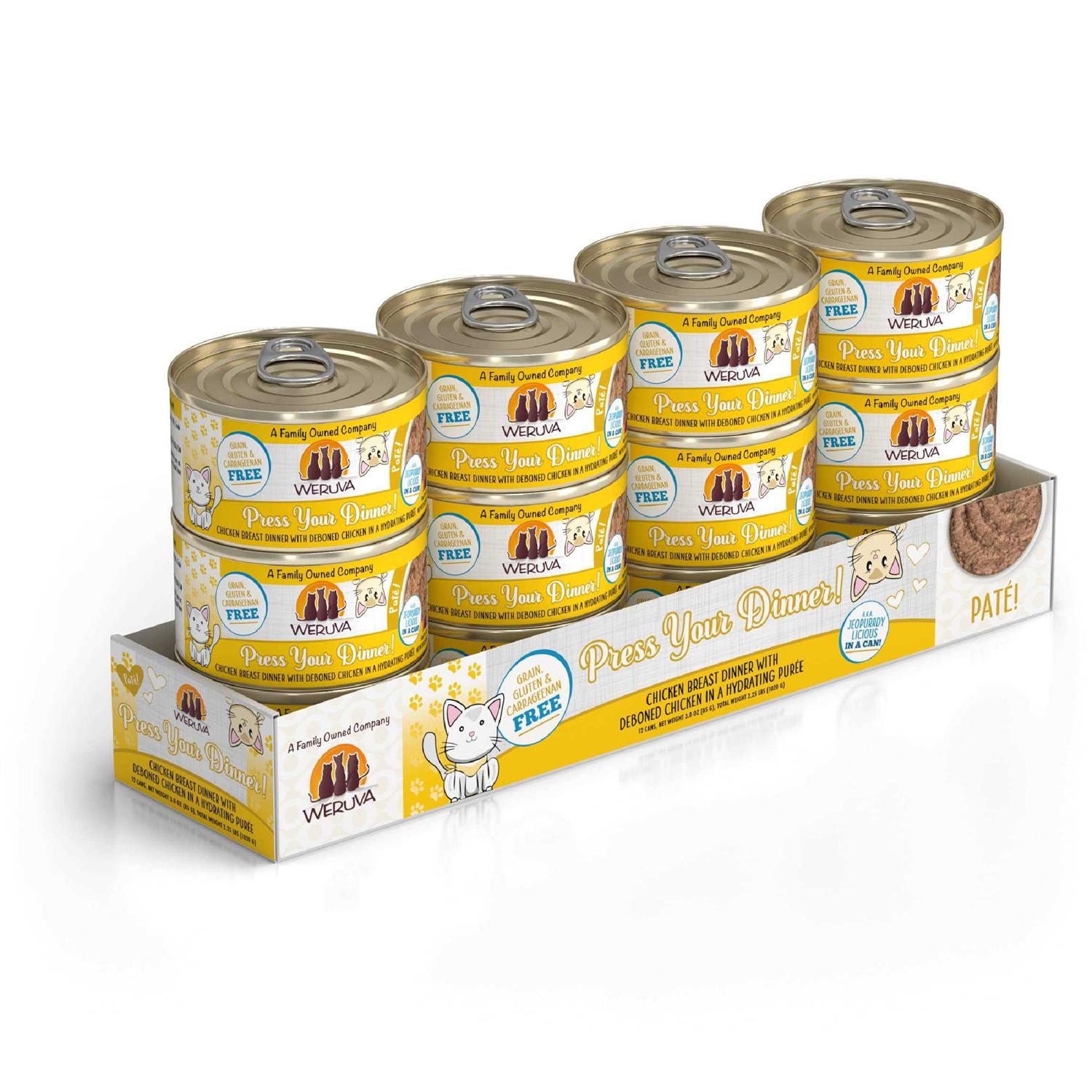 Weruva Cat Press Your Pate - Healthber