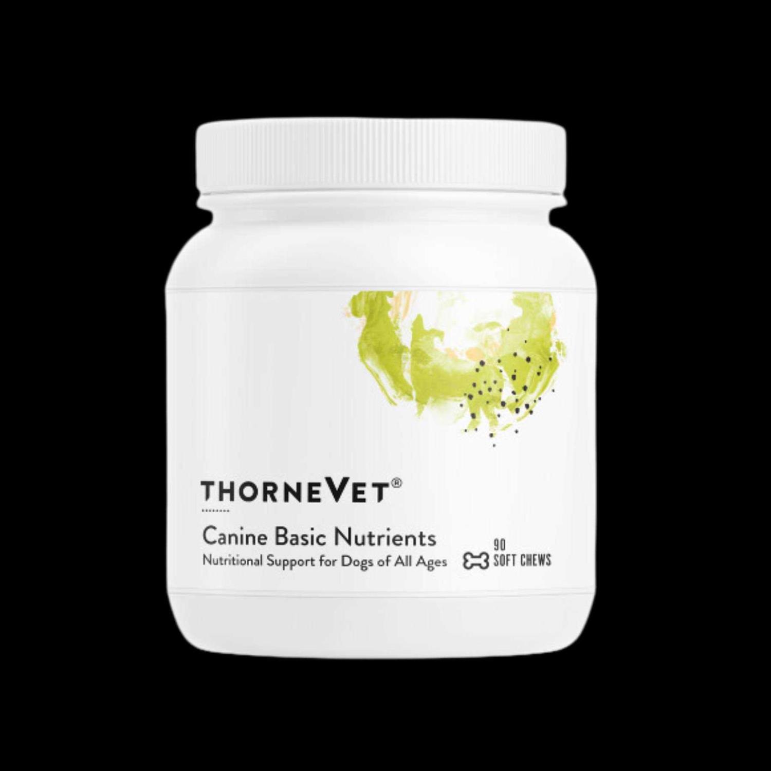 Thorne Vet Canine Basic Nutrients - Healthber