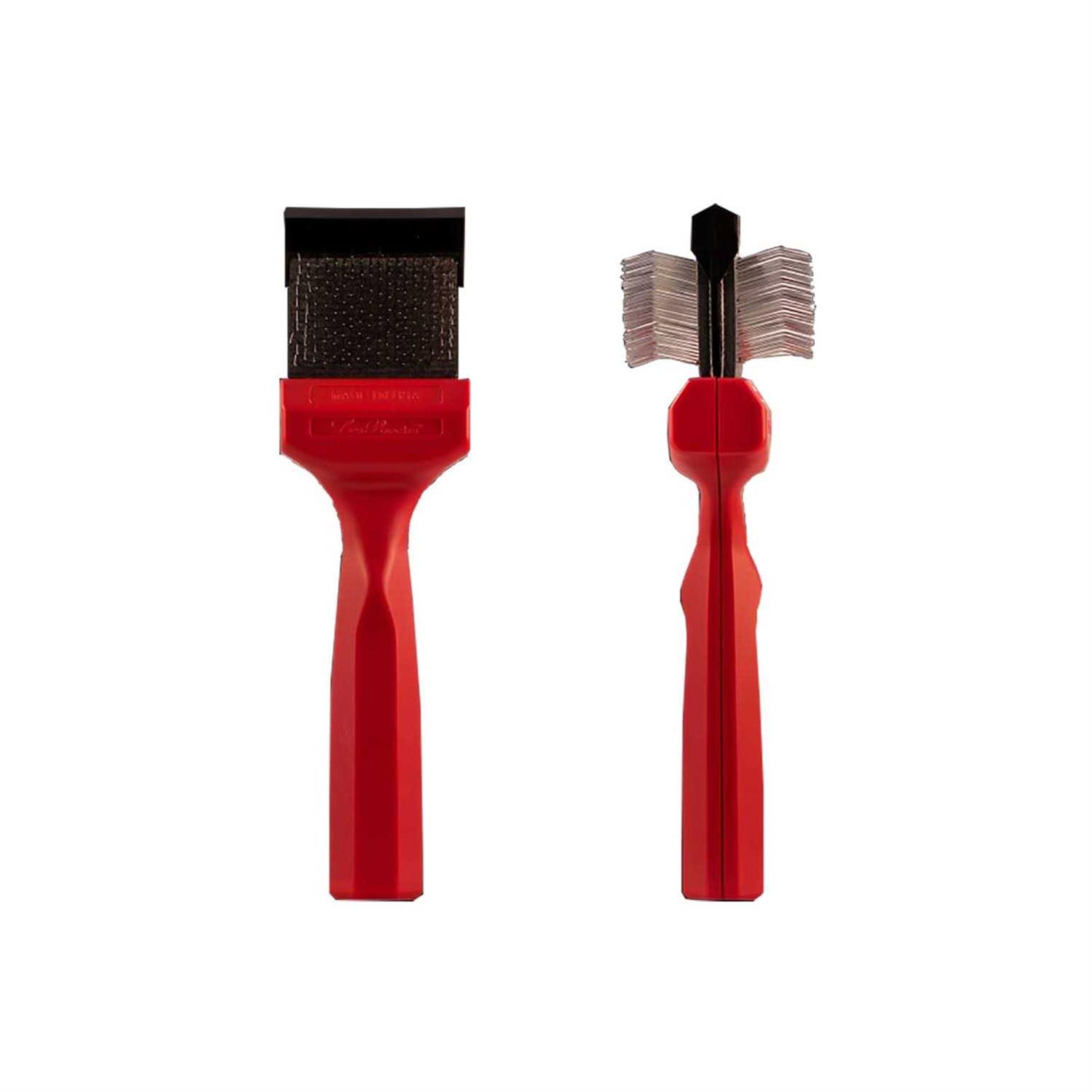Les Pooches Mat Zapper/Emergency Brush Matte Brush Dematting Tool For Grooming Dogs and Cats, For Professional Groomers and Pet Owners - Healthber