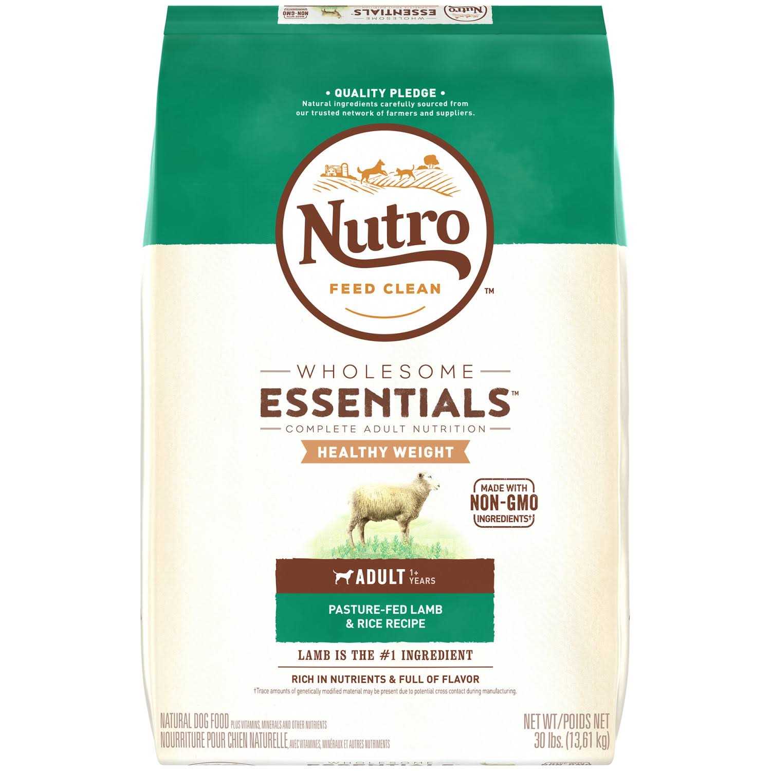 NUTRO Adult Dog Food Lamb & Rice - Healthber