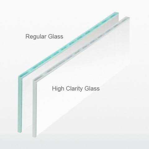 Aquatop High Clarity Bookshelf Style Aquarium Clear - Healthber