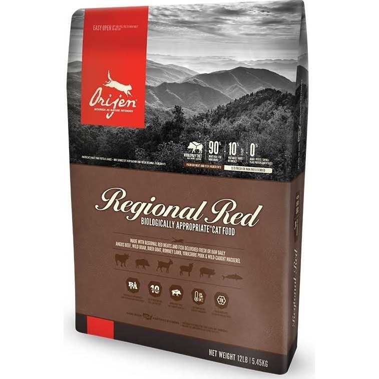 Orijen Regional Red Dry Cat Food - Healthber