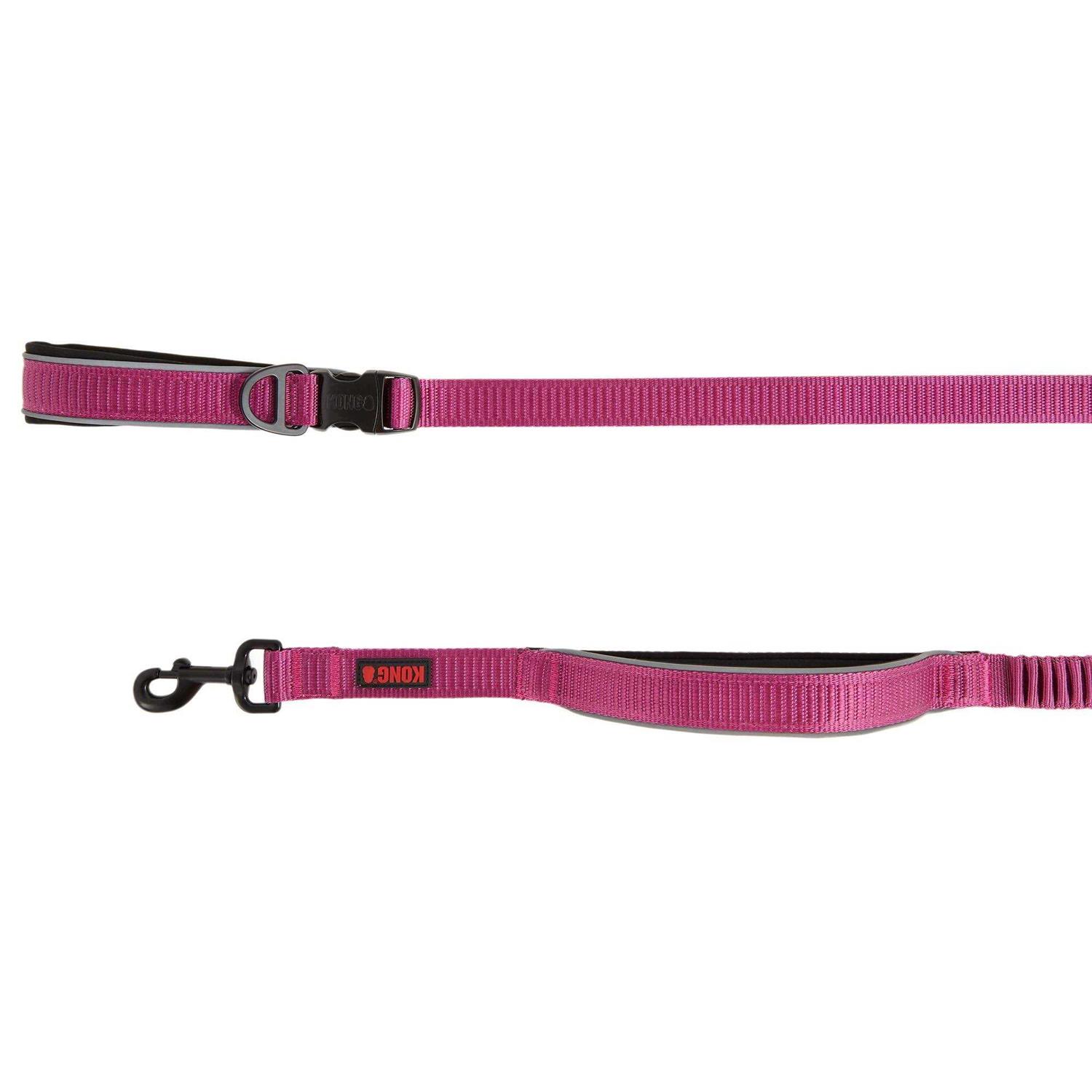 KONG Shock Absorbing Hands-Free Dog Leash 6-ft long in Green - Healthber