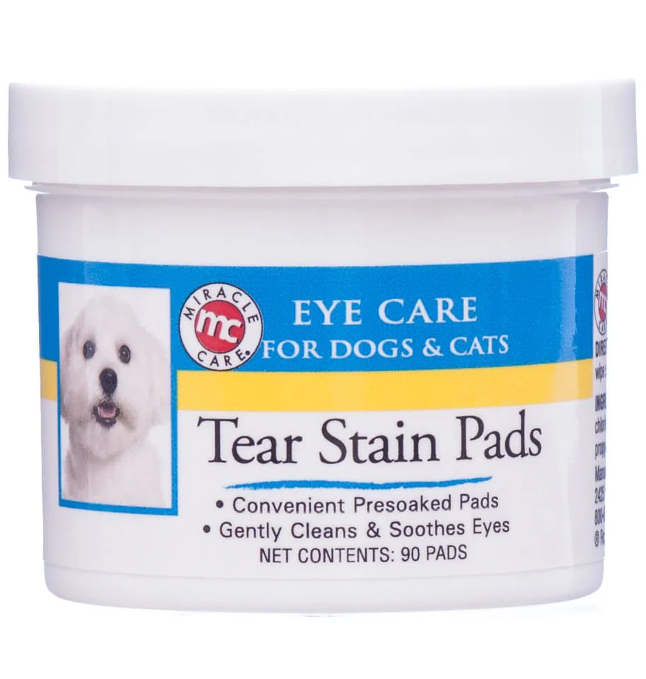 Dog Tear Stain Remover Pads, 90 ct - Healthber