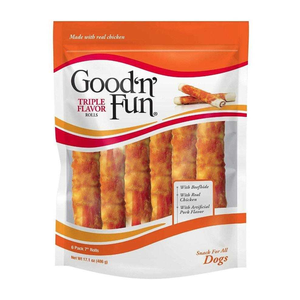 Healthy Hide Good N Fun Triple Flavor Rolls - Healthber