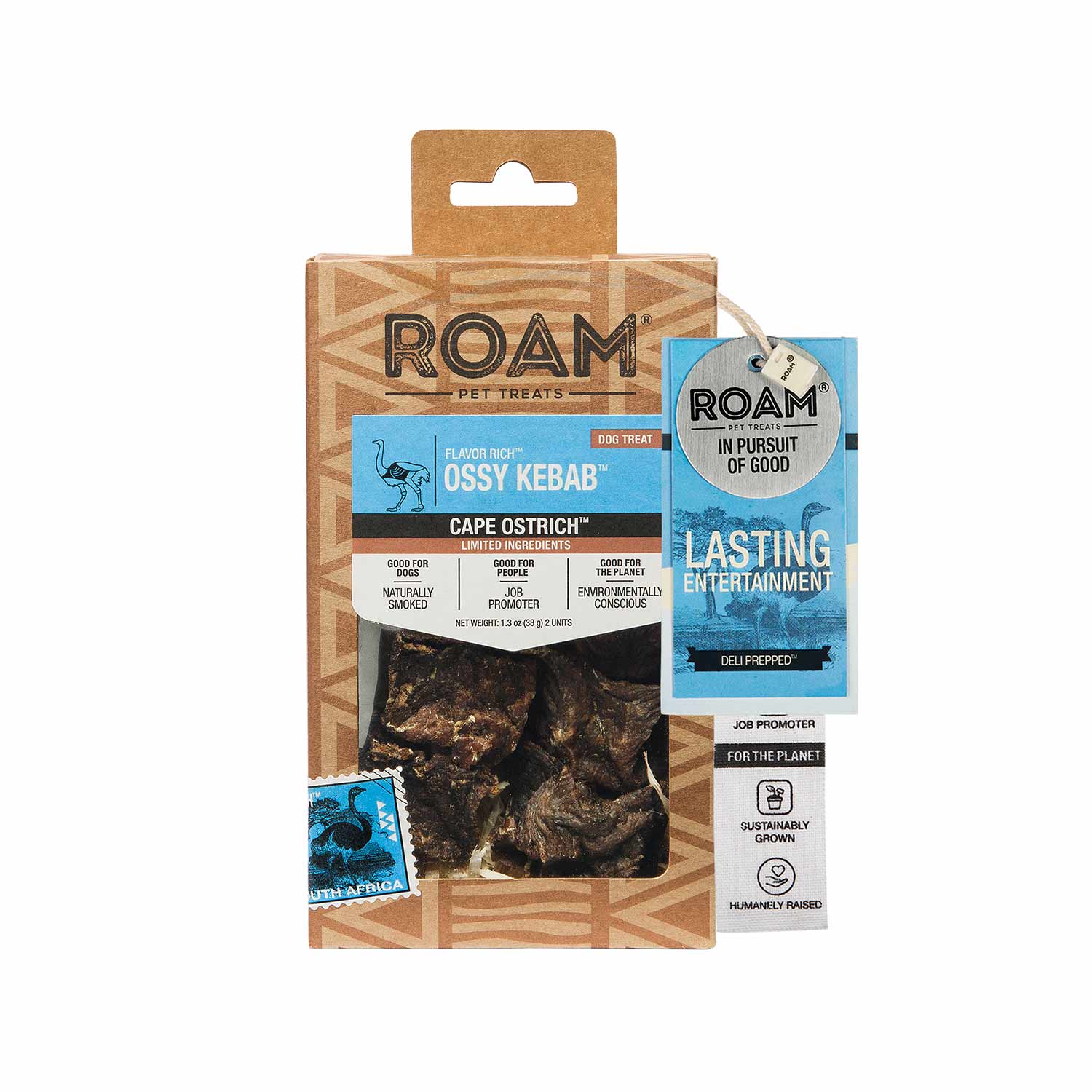 Roam Dog Treats Ossy Kebob - Healthber