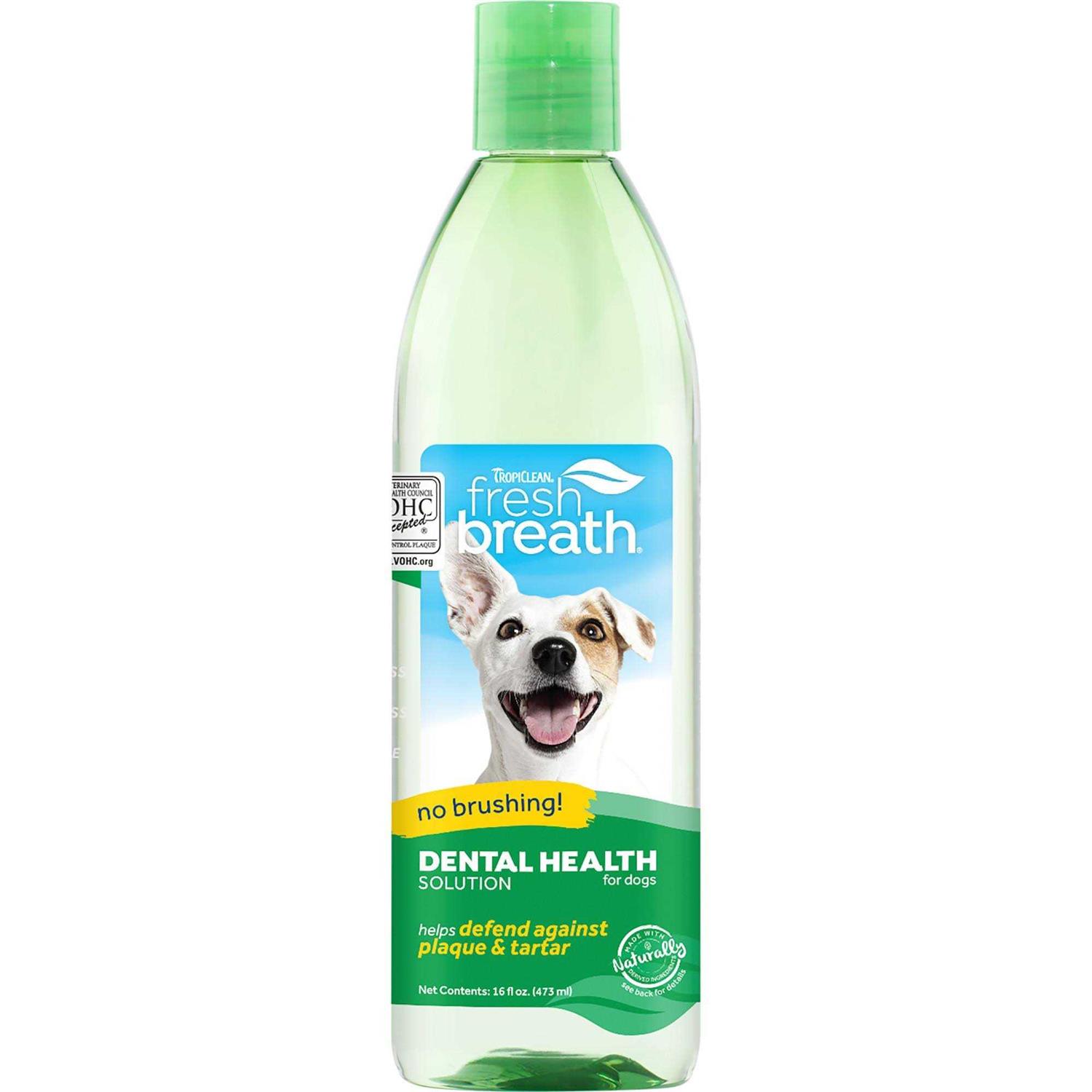 TropiClean Fresh Breath Water Additive - Healthber