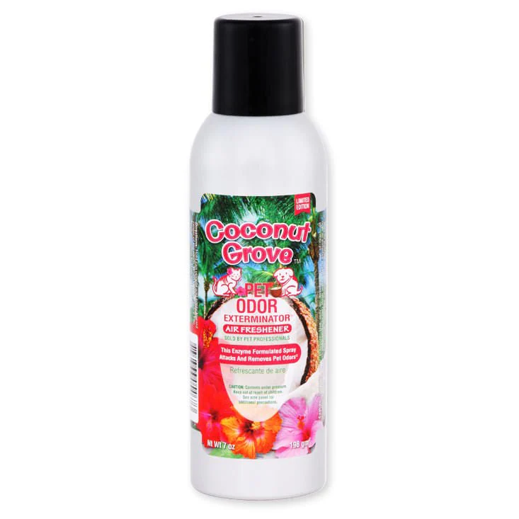 Pet Odor Exterminator Spray, Coconut Grove, 7oz - Healthber