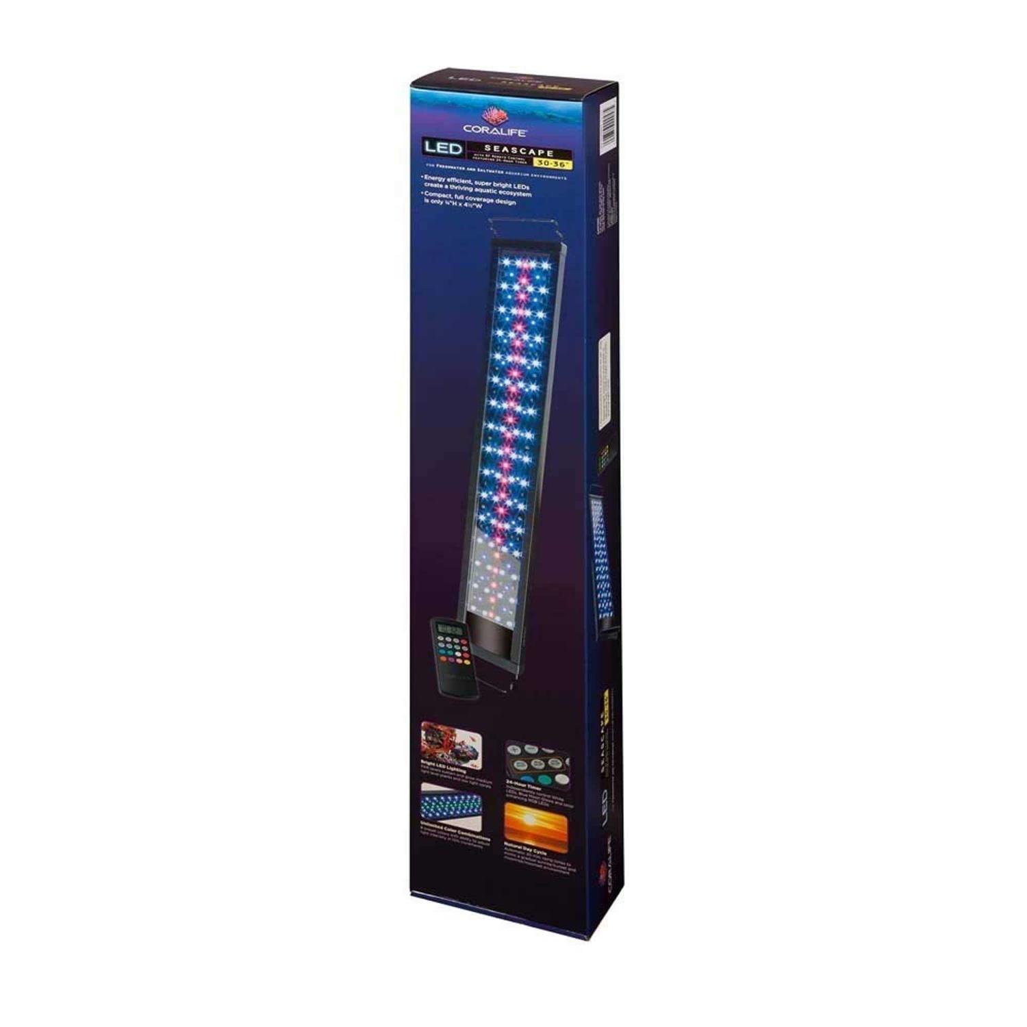 Coralife Seascape LED Aquarium Light Fixture - Healthber