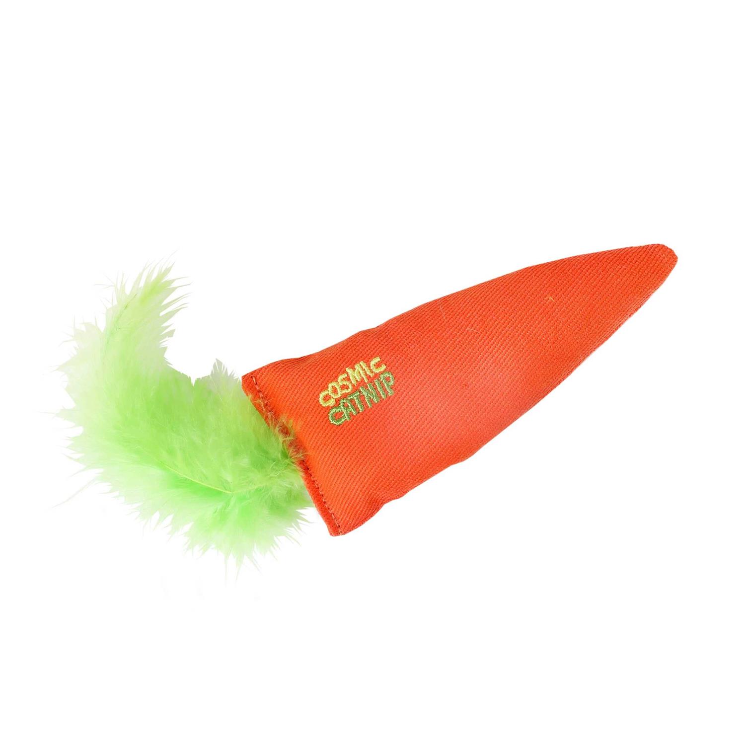 OurPets Cosmic 24 Karat Carrot Catnip Cat Toy - Healthber