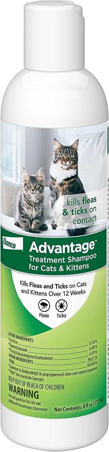Advantage Treatment Shampoo for Cats & Kittens, 8 oz - Healthber