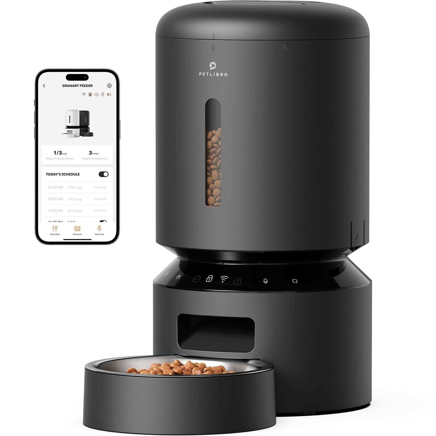 PETLIBRO Granary WiFi Automatic Pet Feeder 5L for Cat & Dog - Healthber