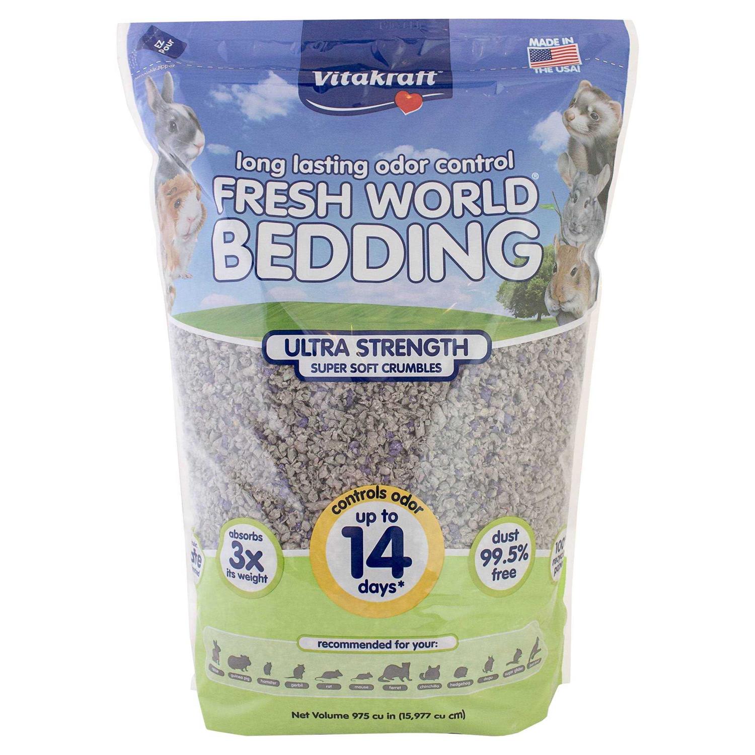 Vitakraft Fresh World Bedding for Small Animals Ultra Strength - Healthber