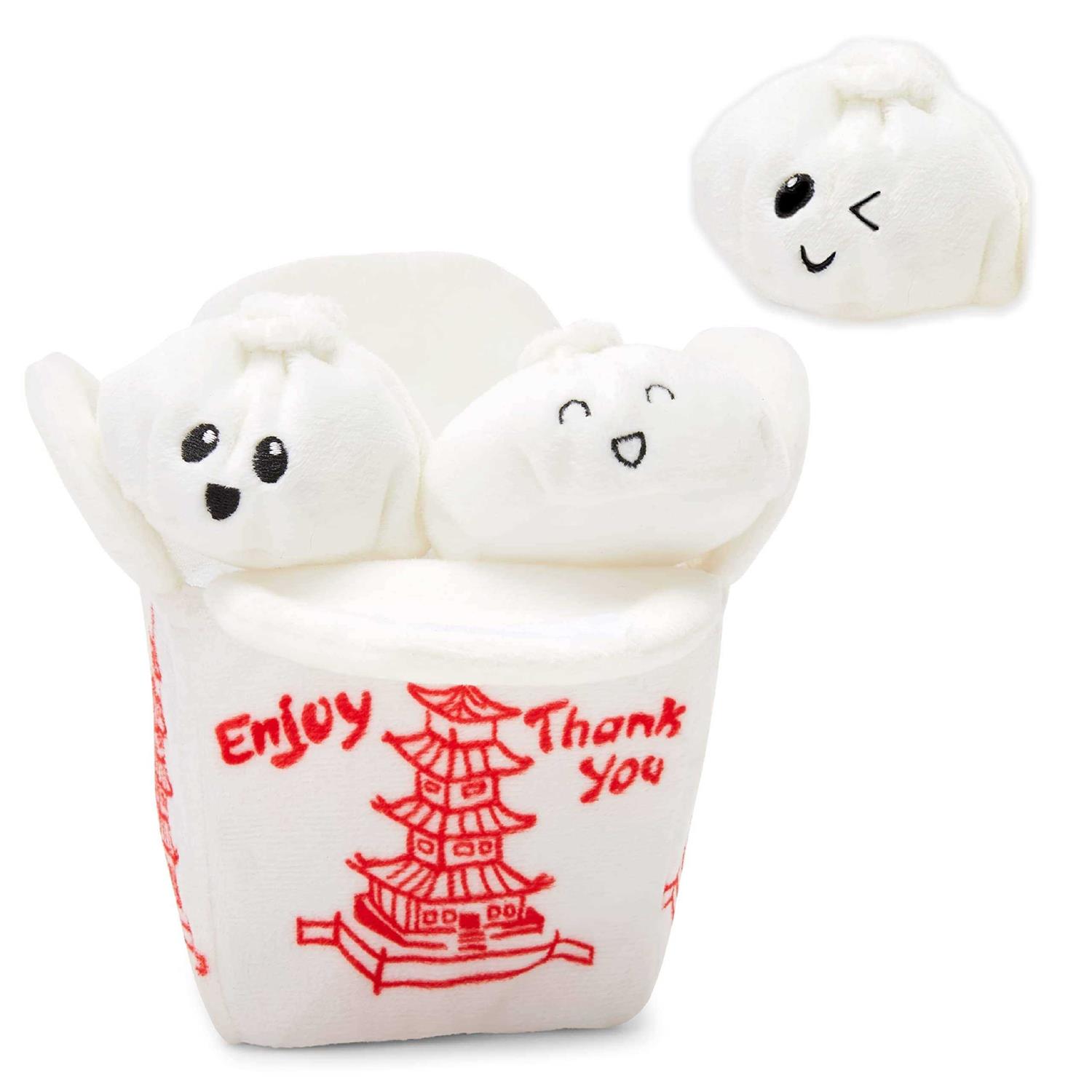 Bark Andi’s Famous Dumplings Plush Dog Toy - Healthber