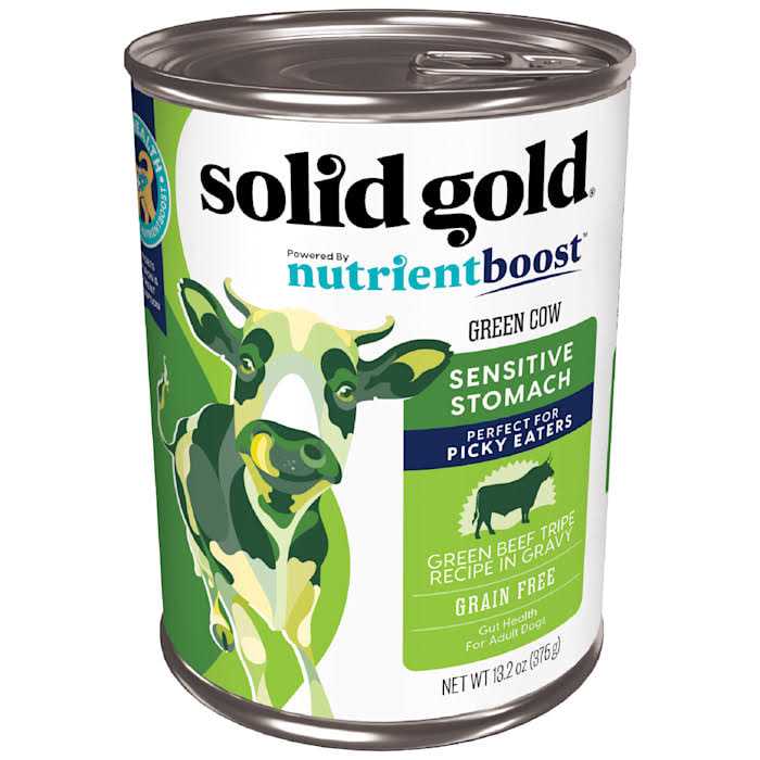 Solid Gold Green Cow Tripe Beef Free Dog Food - Healthber
