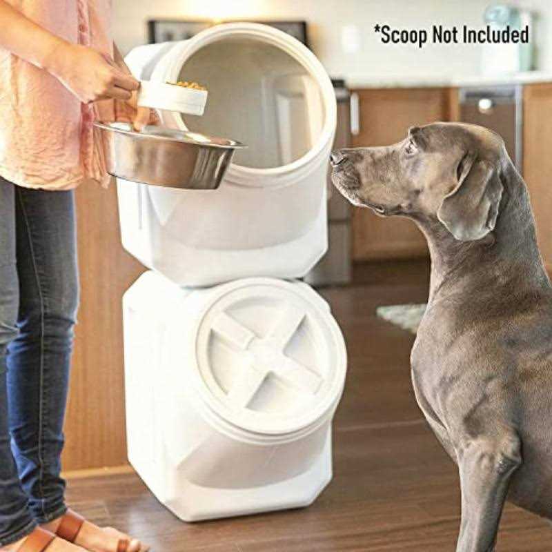 Gamma2 Vittles Vault Stackable Pet Food Storage Container - Healthber