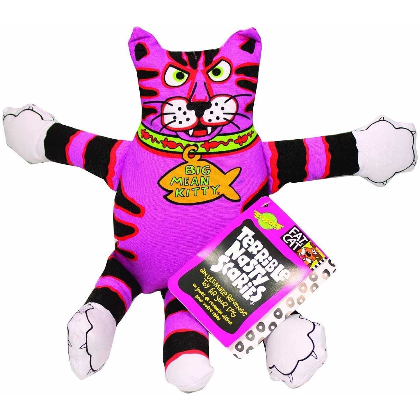 Fat Cat Terrible Nasty Scaries Dog Toy - Healthber