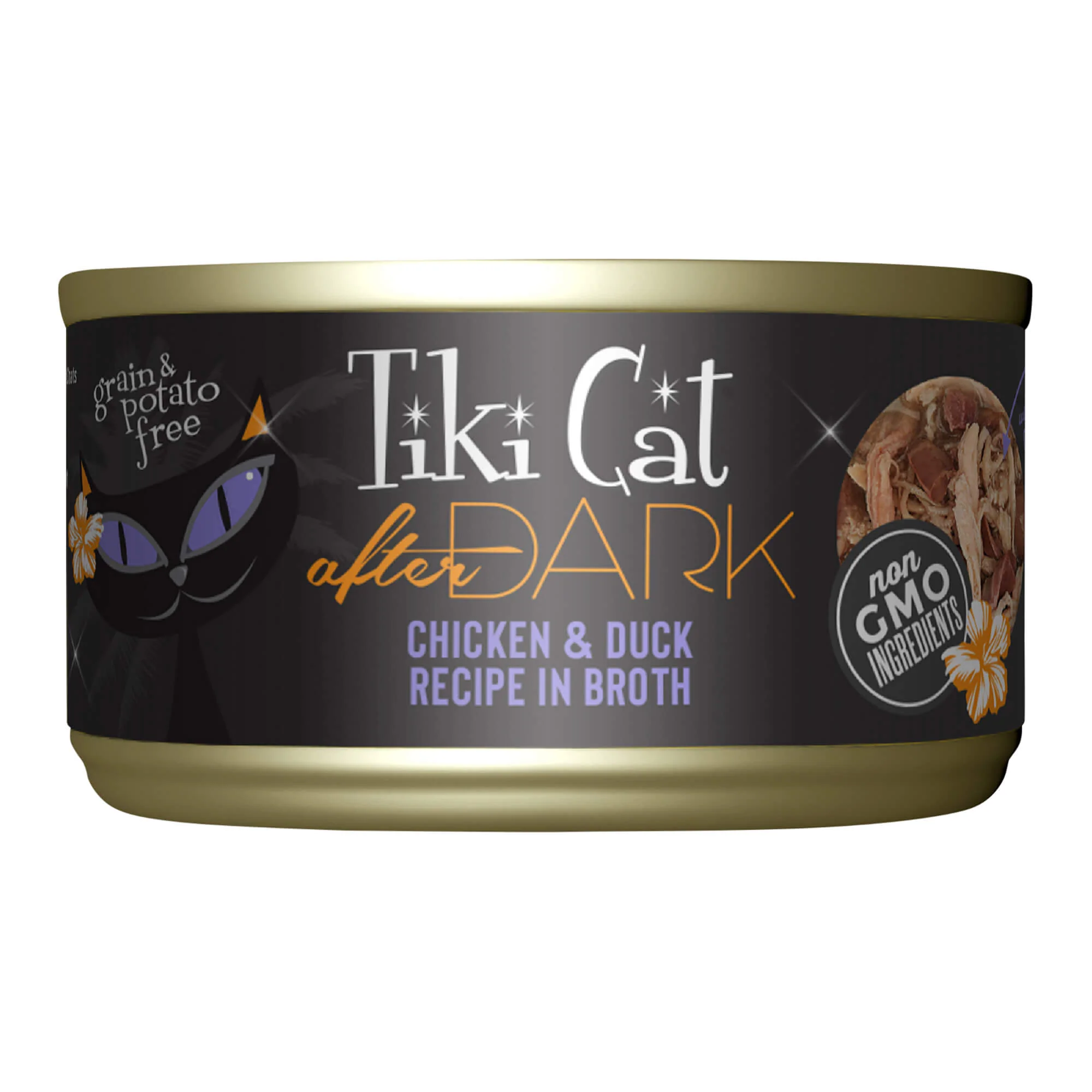 Tiki Cat After Dark Wet Cat Food, Chicken & Duck - Healthber