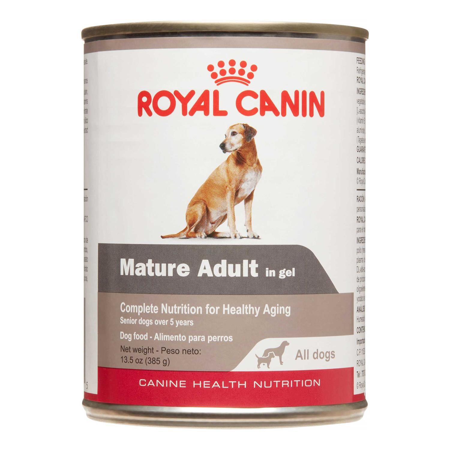 Royal Canin Mature Adult in Gel Canned Dog Food, 13.5-oz, case of 12 - Healthber