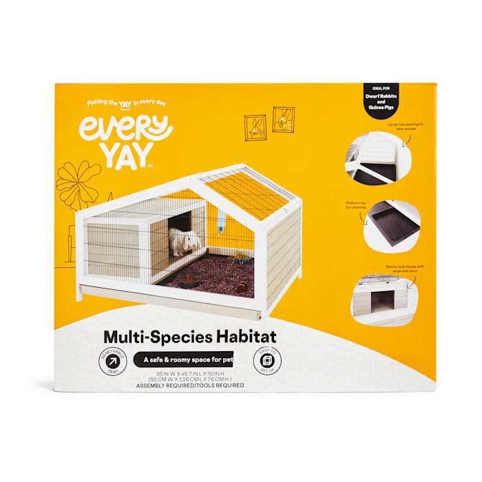 EveryYay Rabbit Hutch Habitat - Healthber