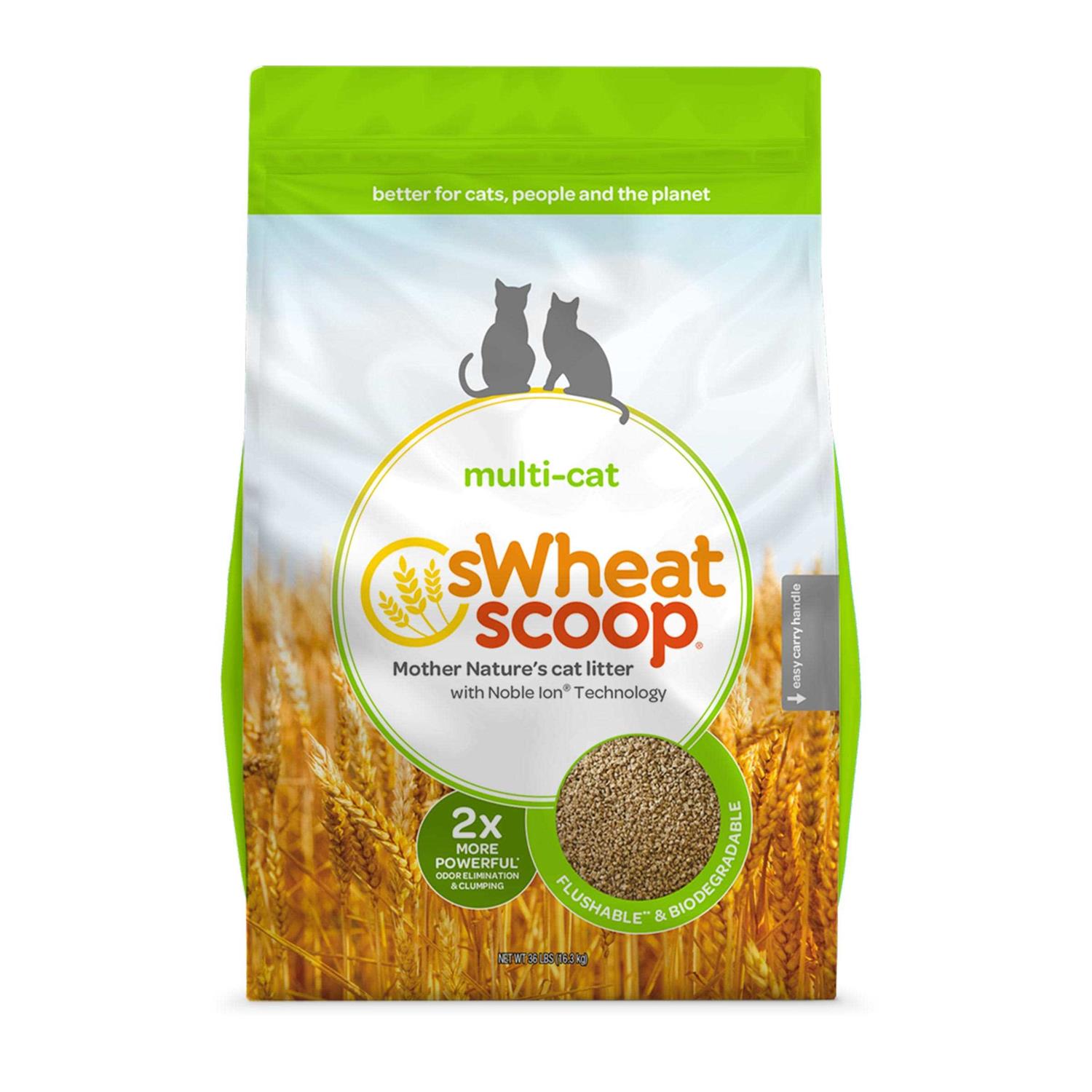 sWheat Scoop Cat Litter - Healthber