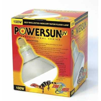 Zoo Med PowerSun UV Mercury Vapor UVB Lamp - Healthber