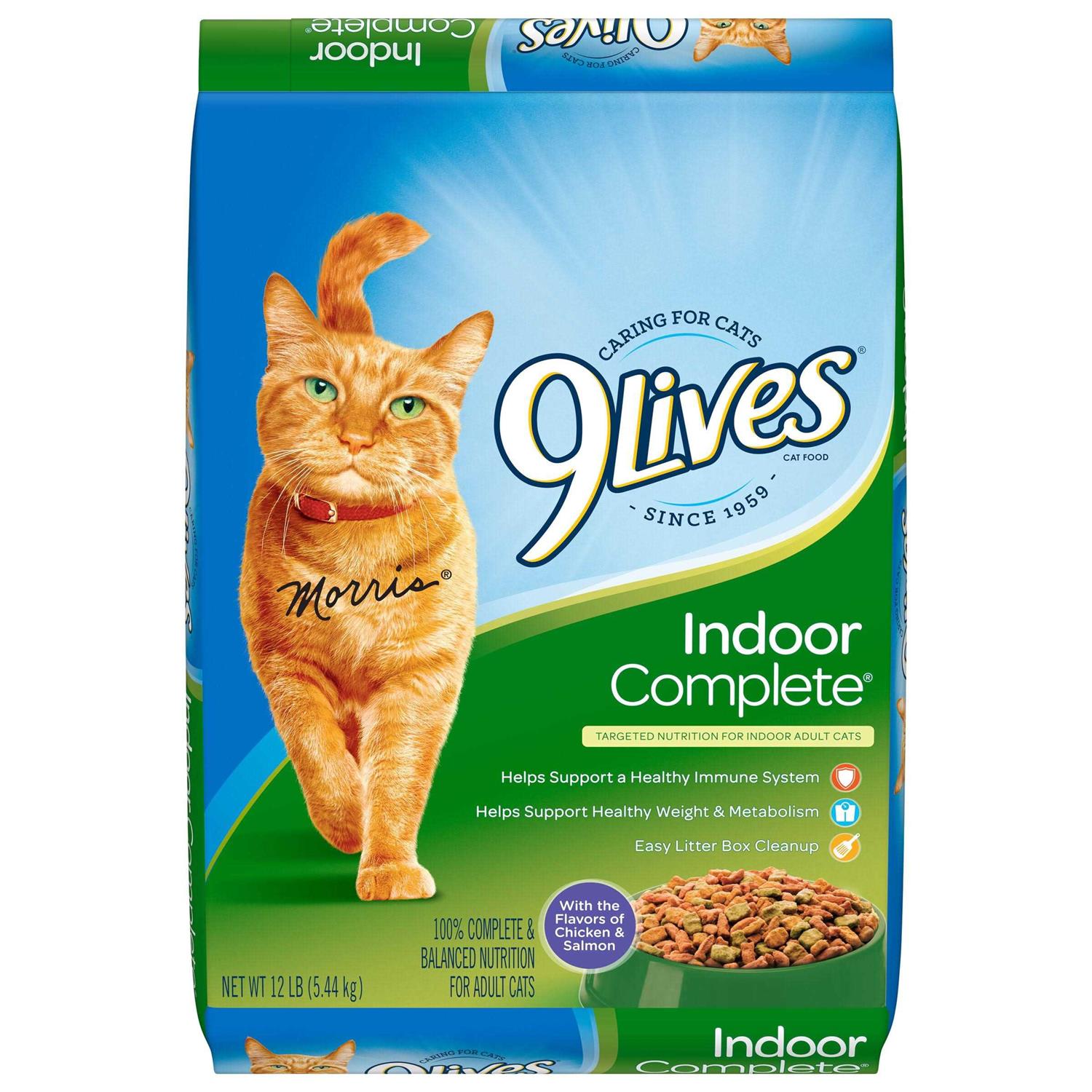 9Lives Cat Food Indoor Complete - Healthber