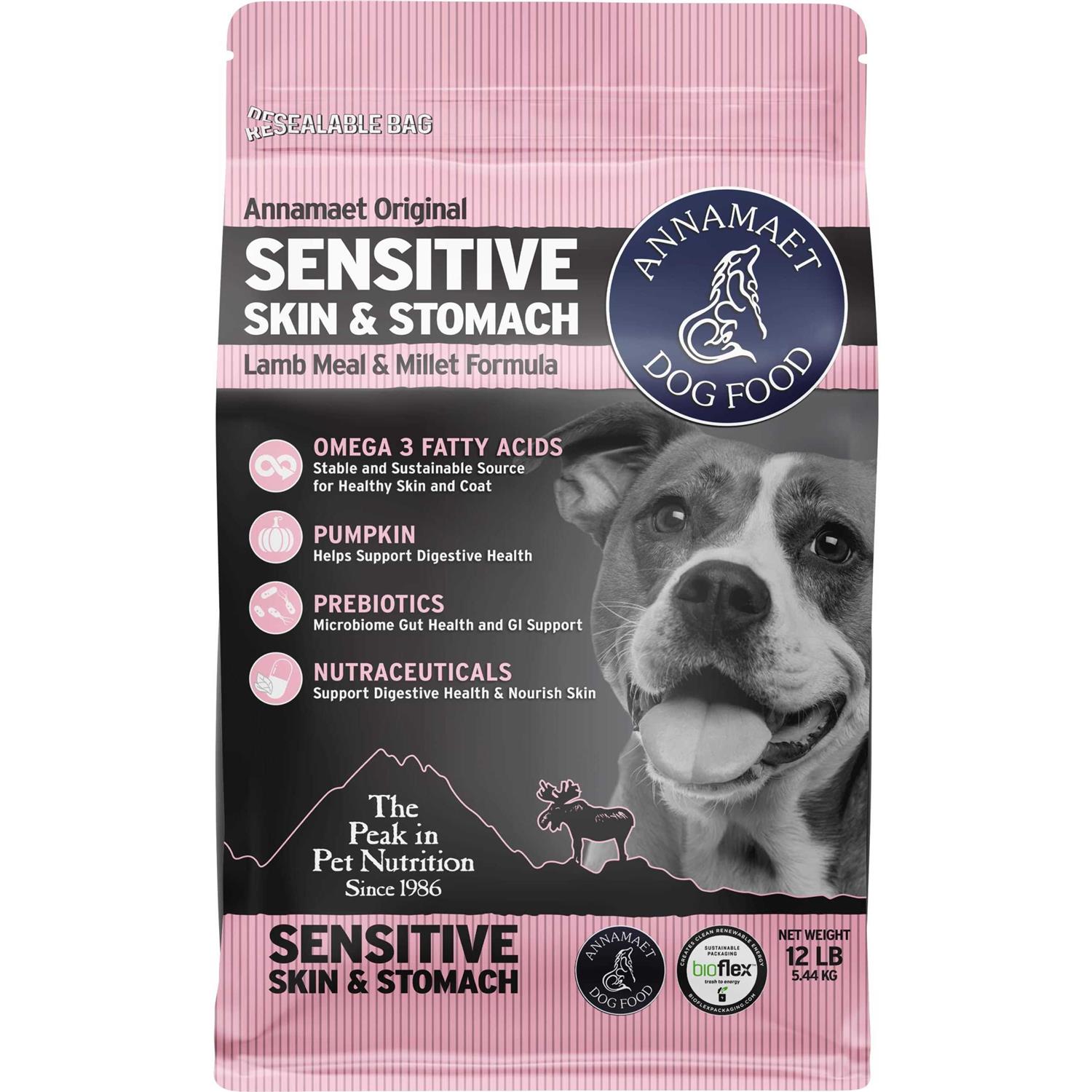 Annamaet Original Sensitive Skin & Stomach Dry Dog Food - Healthber