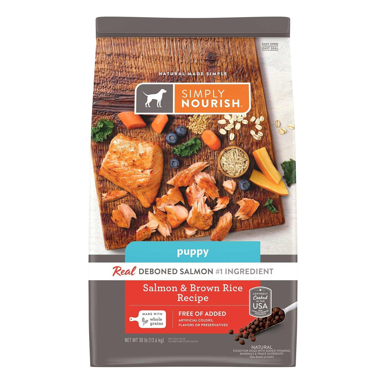 Simply Nourish Dry Puppy Food Salmon and - Healthber