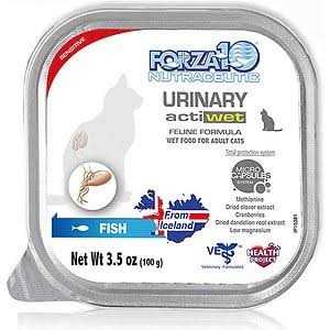 Forza10 Nutraceutic Actiwet Urinary Support Icelandic Fish Recipe Wet Cat Food - Healthber