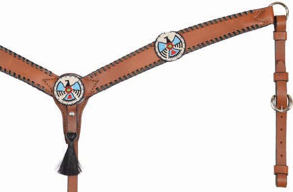 Alamo Saddlery Beaded Concho Tack - Healthber