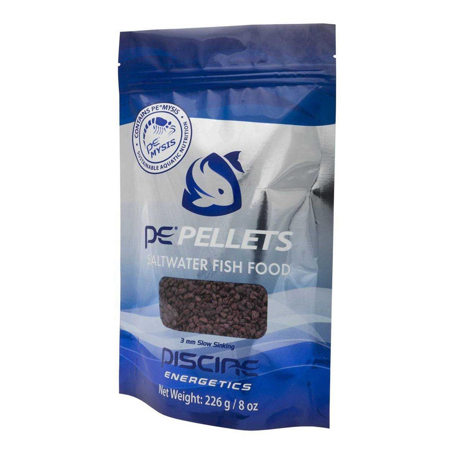 Piscine Energetics PE Pellets Saltwater Fish Food - Healthber