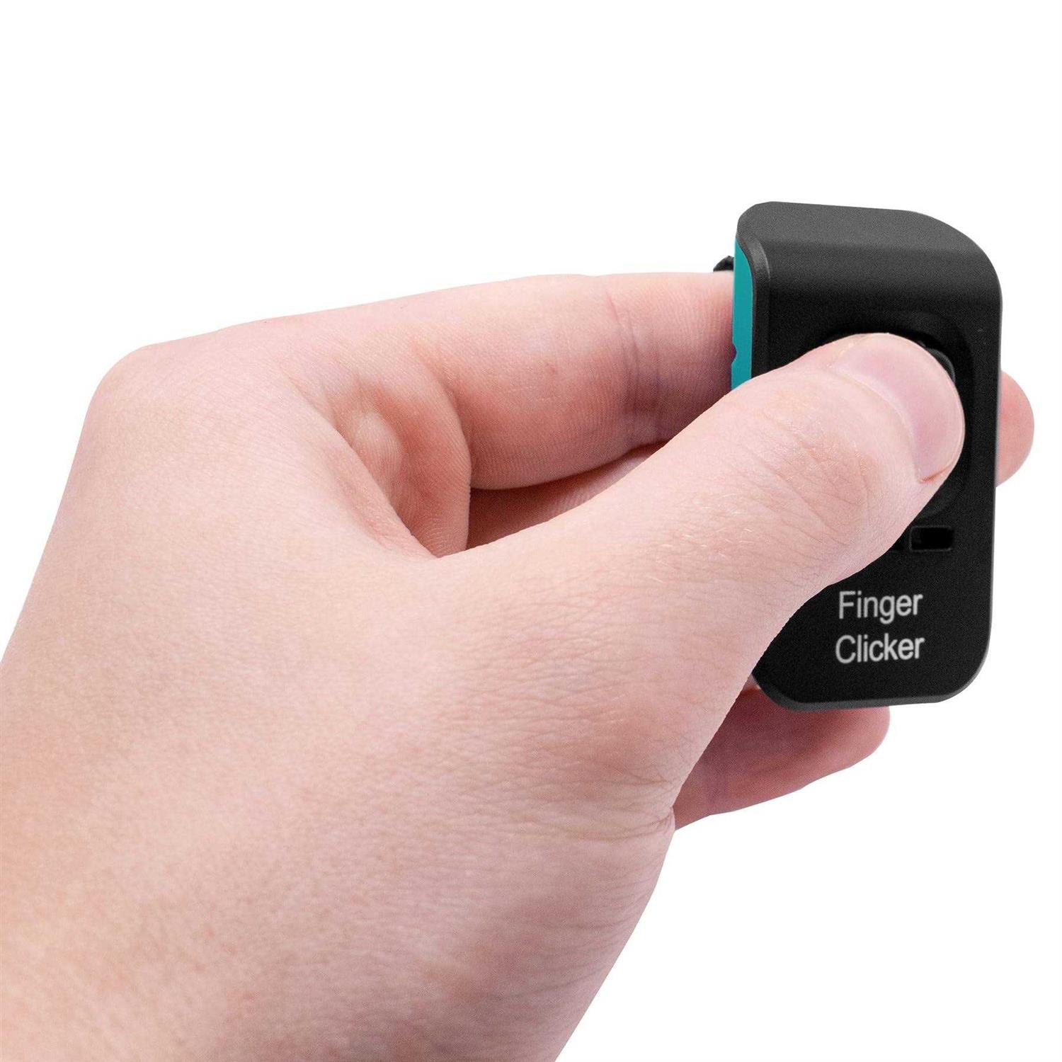 Educator Dog Training Finger Clicker with Audible Sound for Positive Reinforcement, Behavior and Obedience Pet Trainer - Healthber