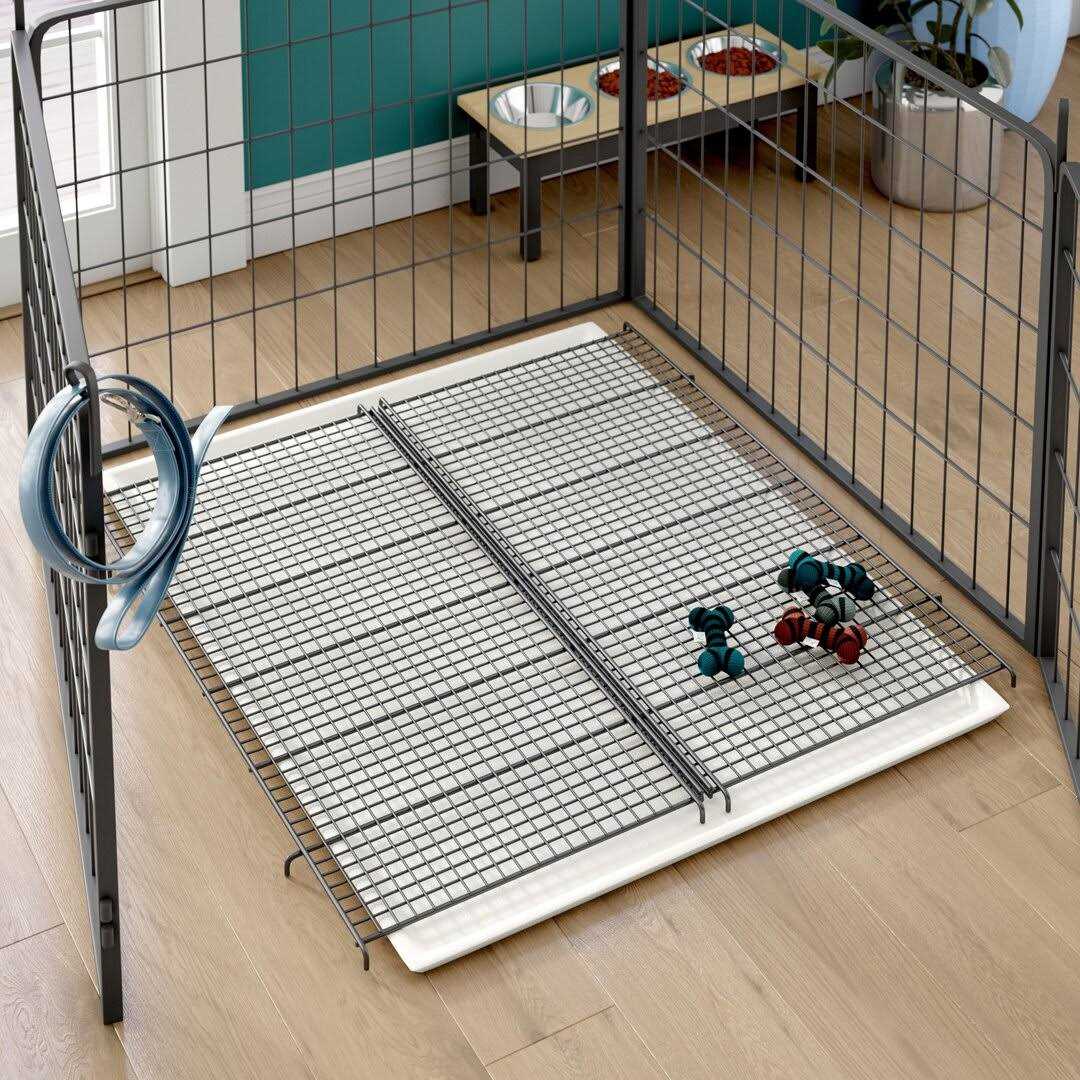 Midwest Homes for Pets Floor Grid for Puppy Playpen - Healthber