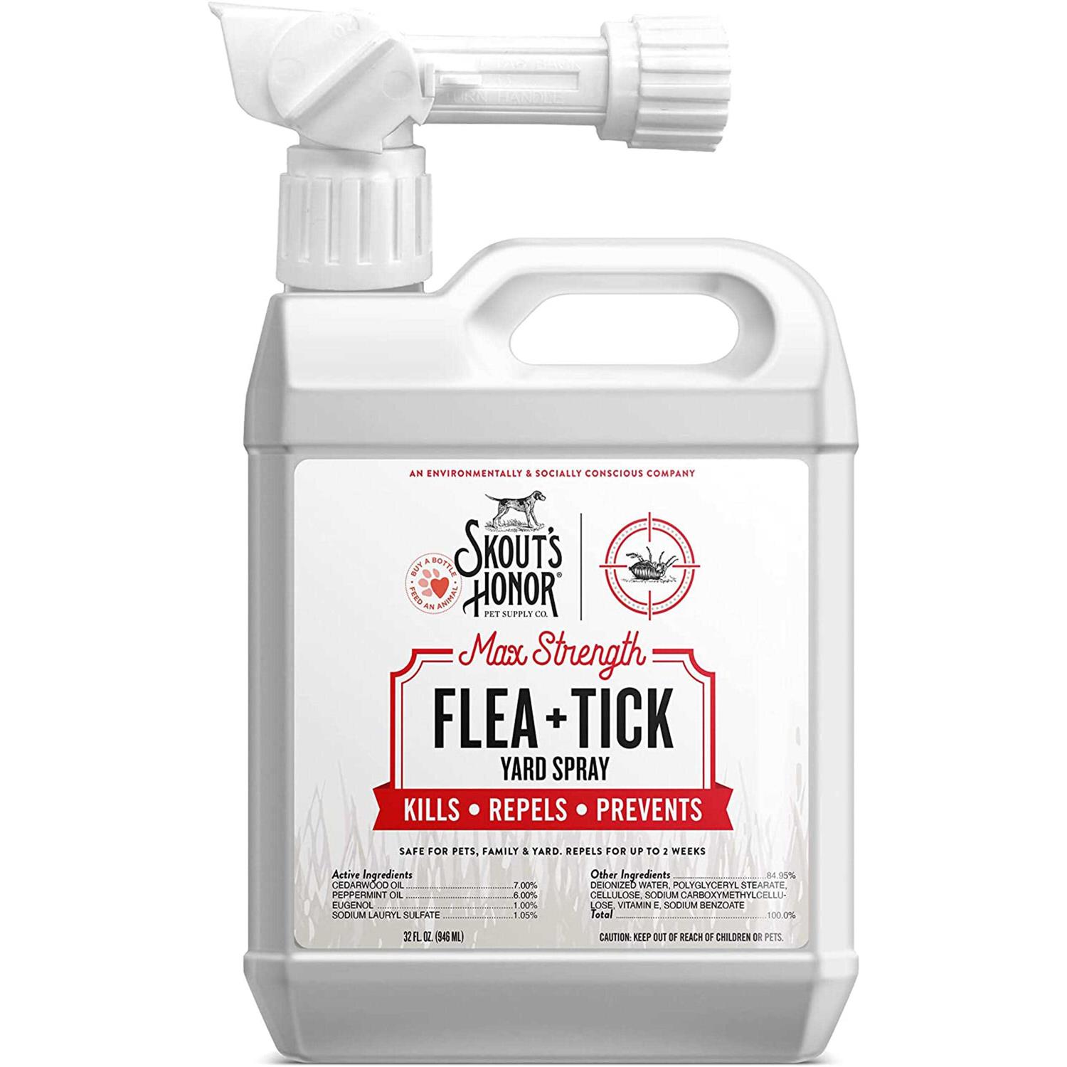 Skout’s Honor Flea & Tick Yard Spray - Healthber