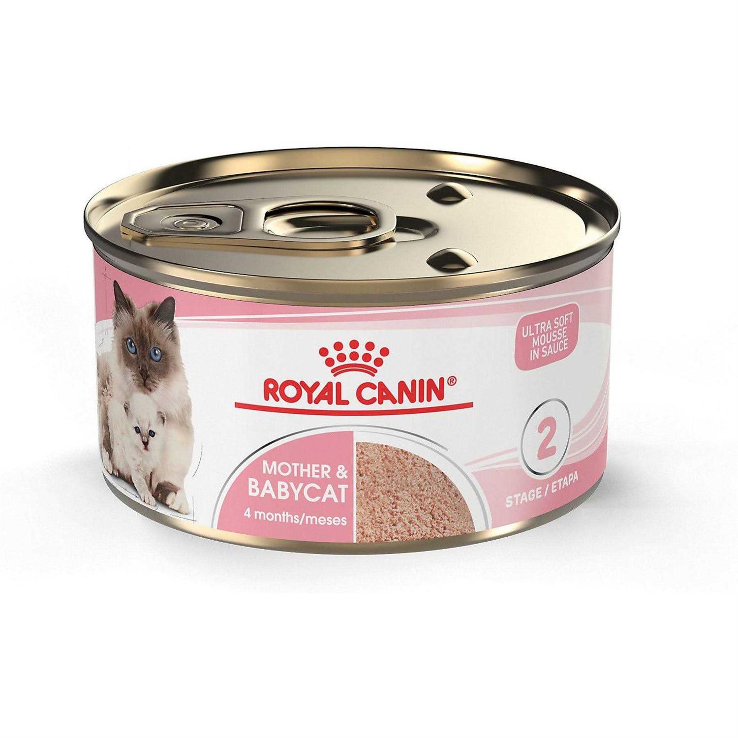 Royal Canin Feline Health Nutrition Mother & Babycat Ultra Soft Mousse in Sauce Canned Cat Food - Healthber