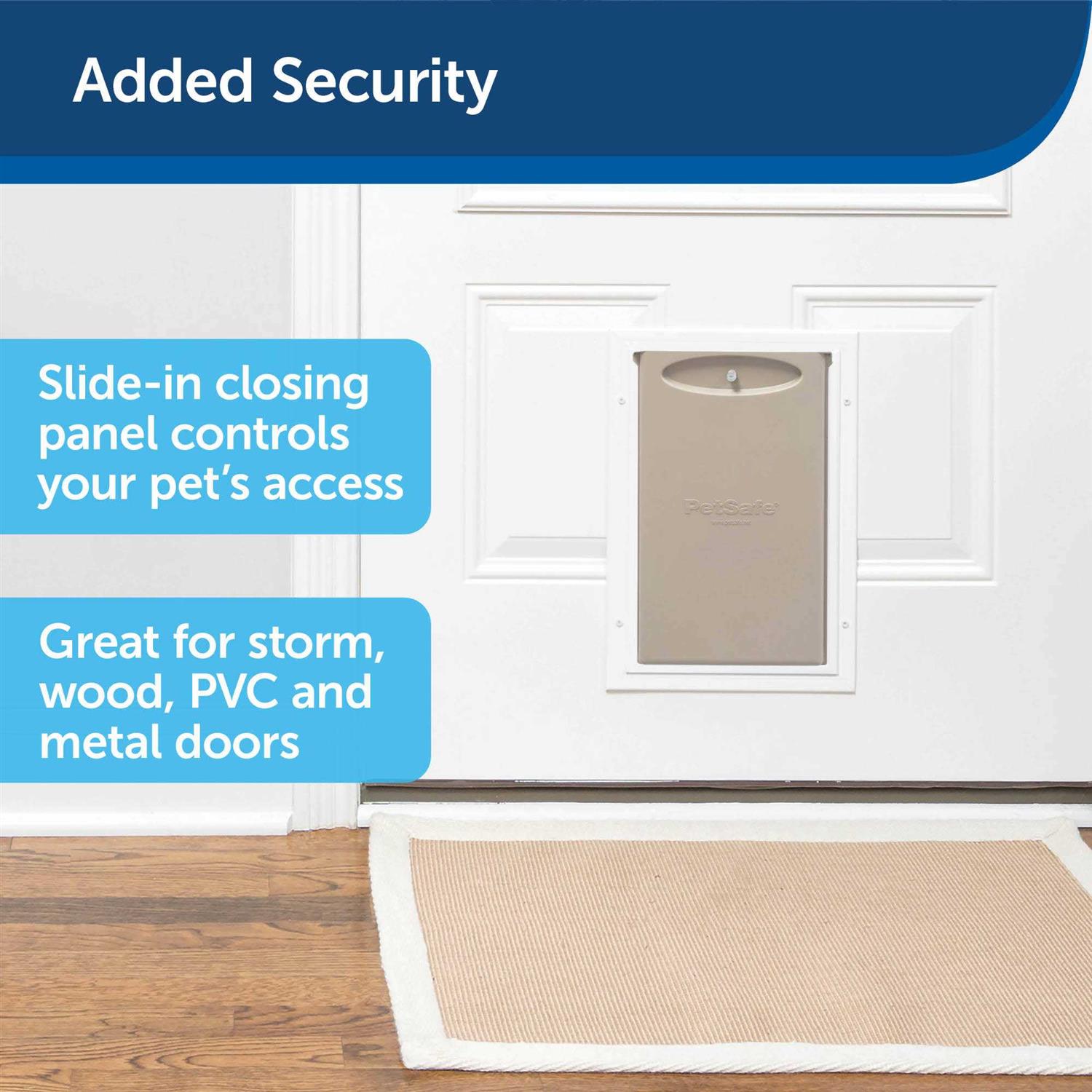 PetSafe Extreme Weather Aluminum Pet Door - Healthber