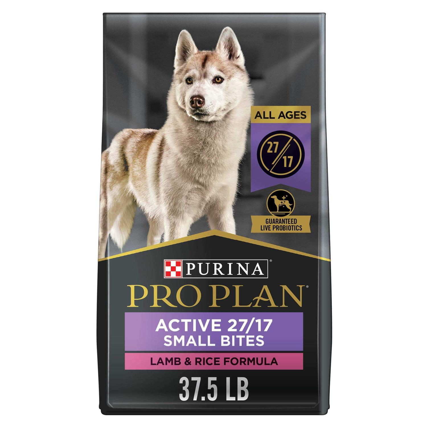Purina Pro Plan Small Bites Lamb & Rice Dog Food - Healthber
