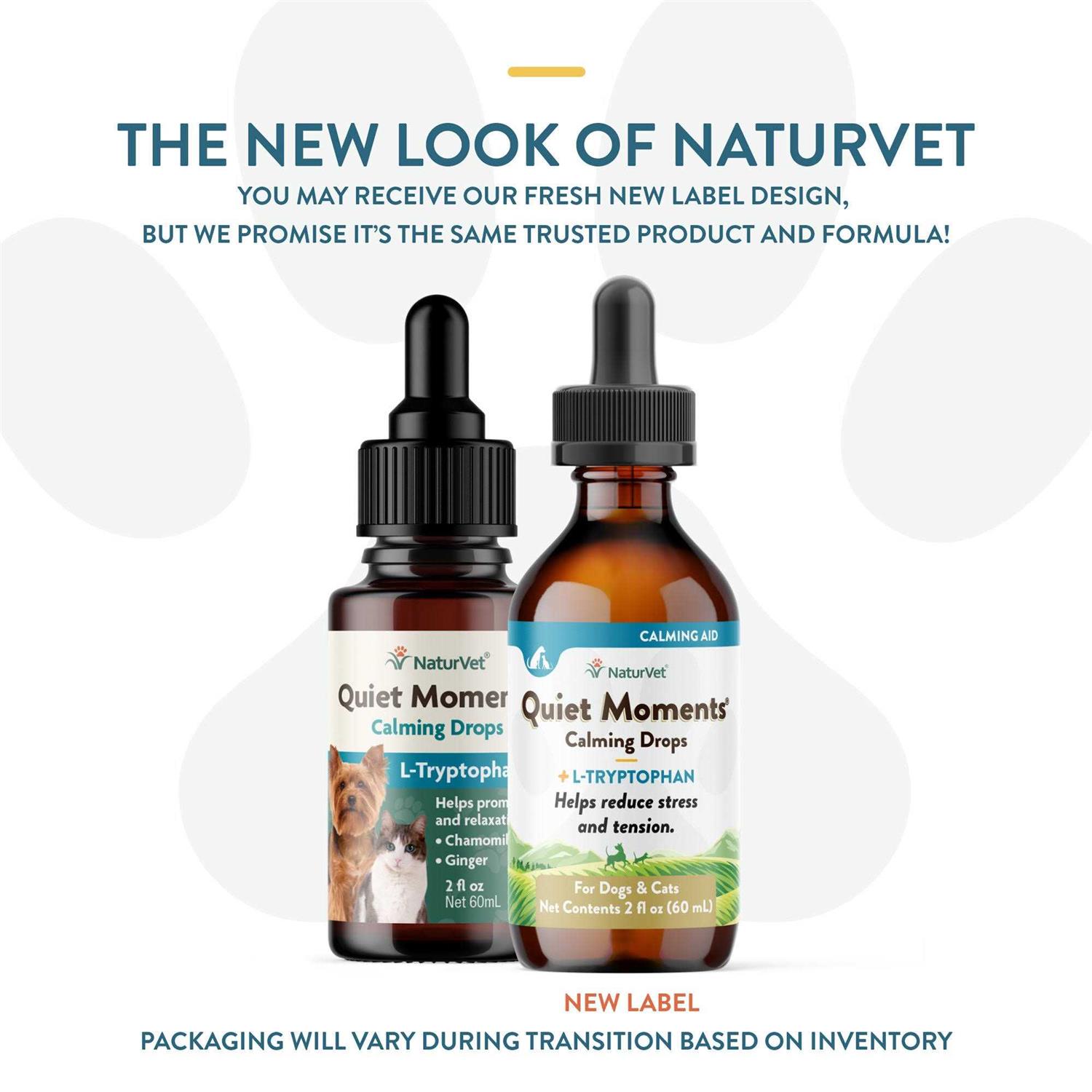 NaturVet Quiet Moments Calming Drops - Healthber