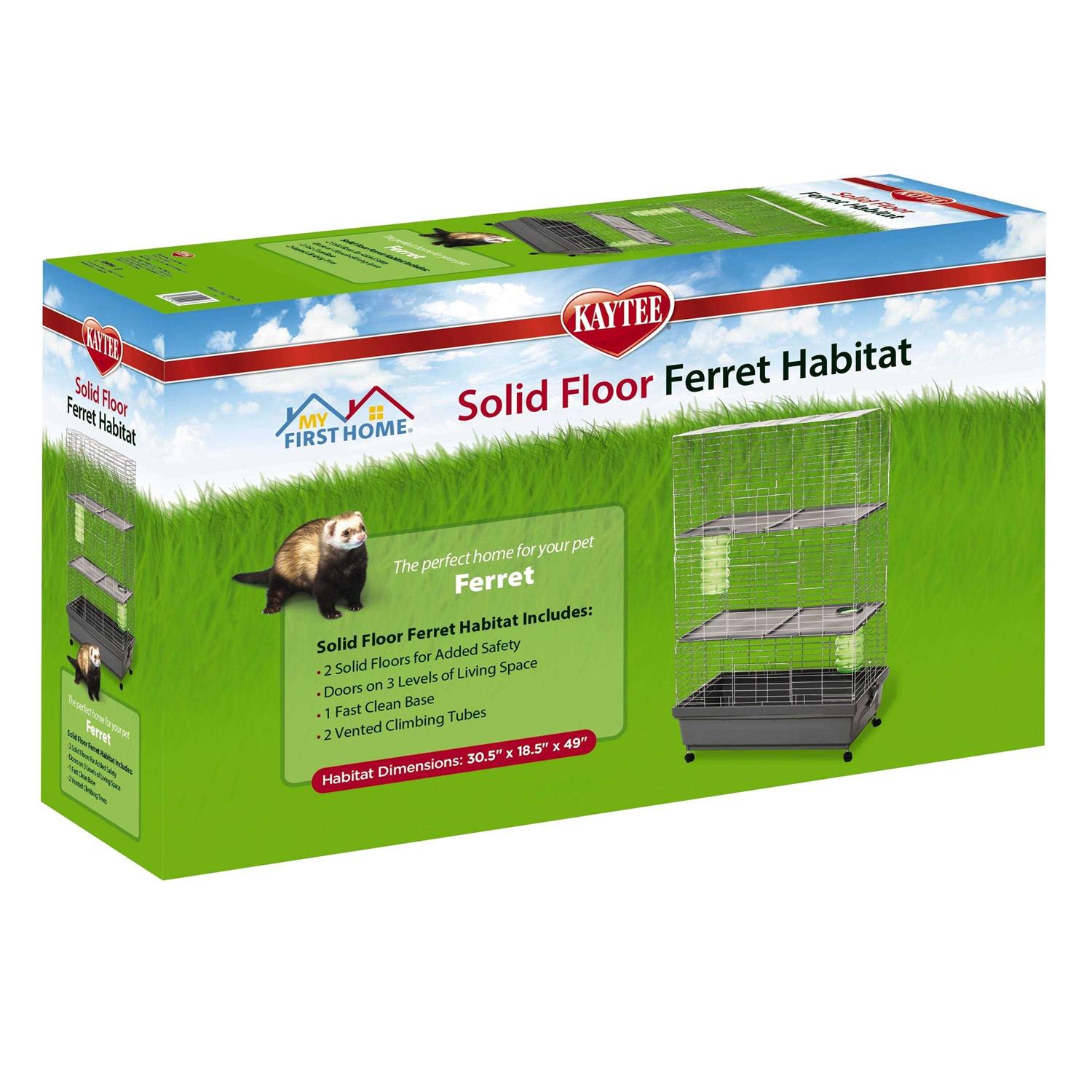 Kaytee Solid Floor Ferret Habitat - Healthber
