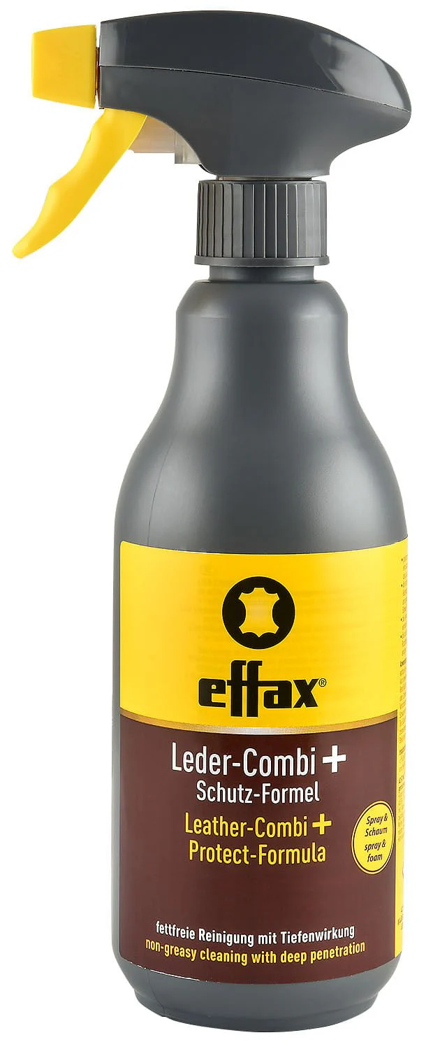 Effax Leder Combi+ Leather Cleaner, 500 mL - Healthber